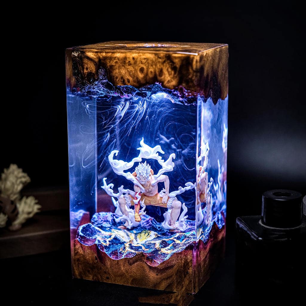 Roronoa Zoro One Piece Epoxy Lamp