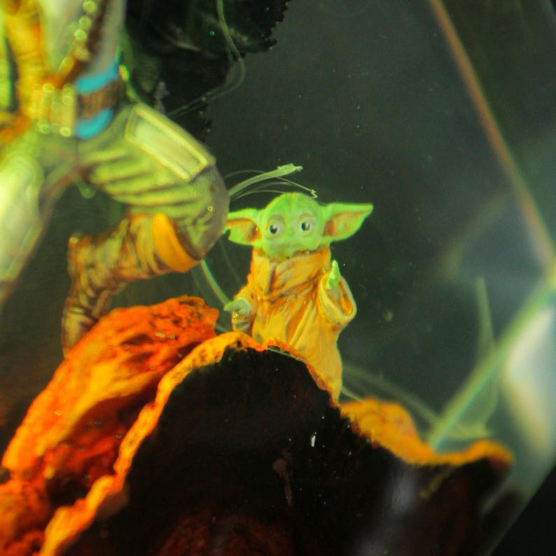 Darth Vader Epoxy Lamp