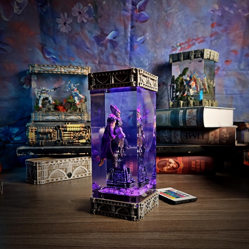 God of Thunder – Thor Diorama Resin Lamp