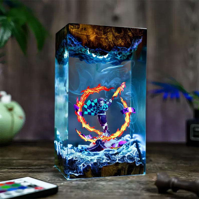 Demon Slayer Diorama Resin Lamp