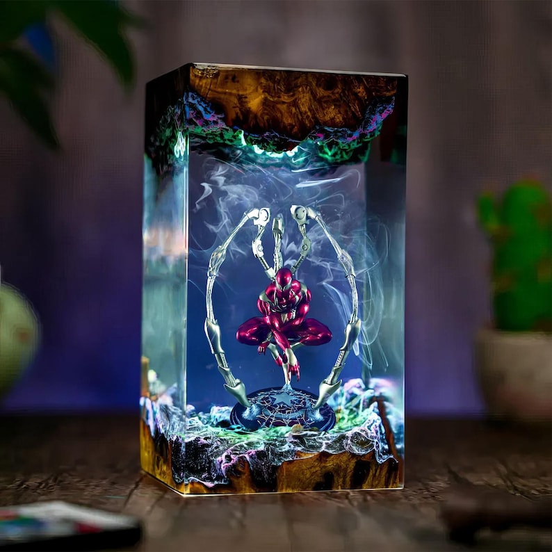 Spider-Man 2099 Epoxy Lamp