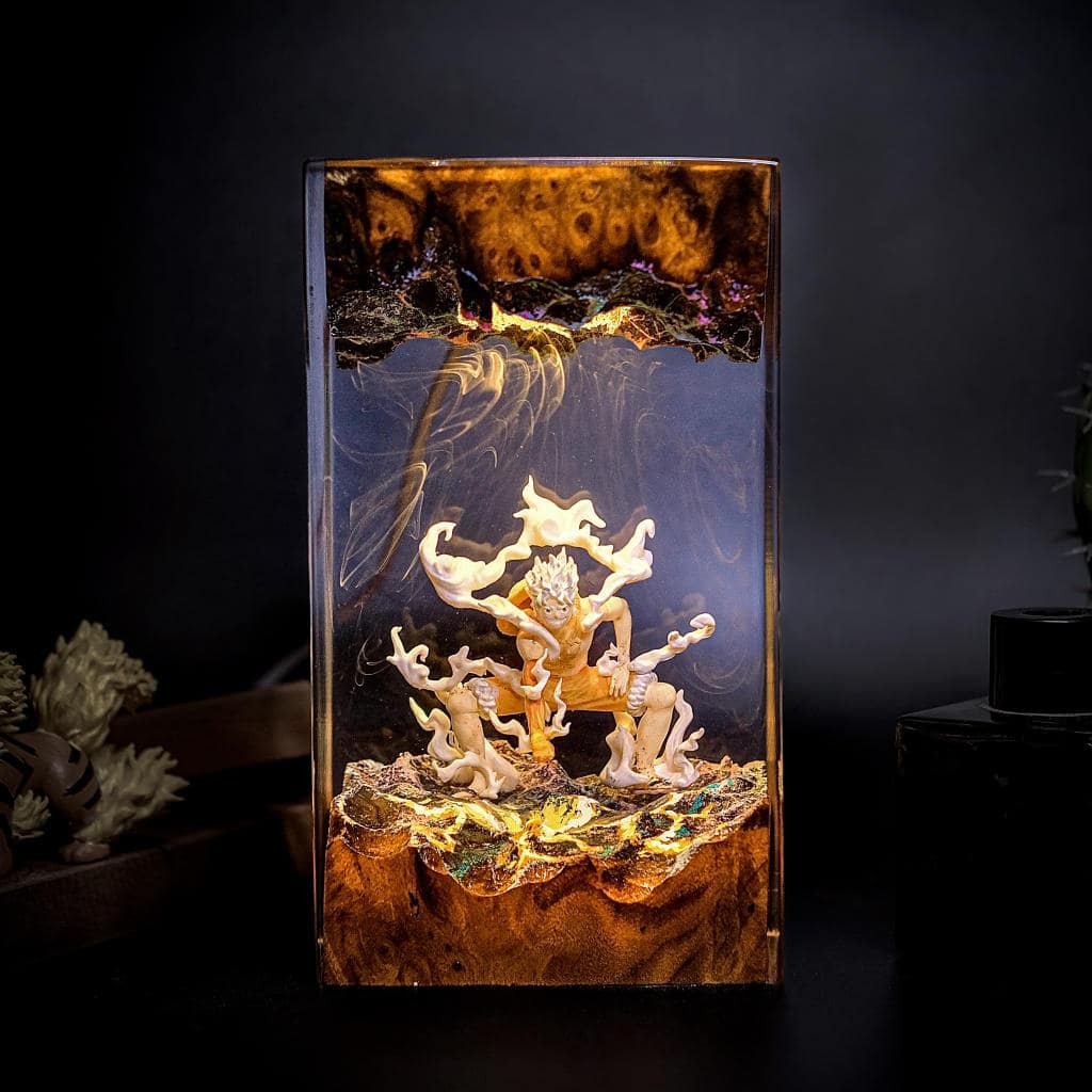 Roronoa Zoro One Piece Epoxy Lamp