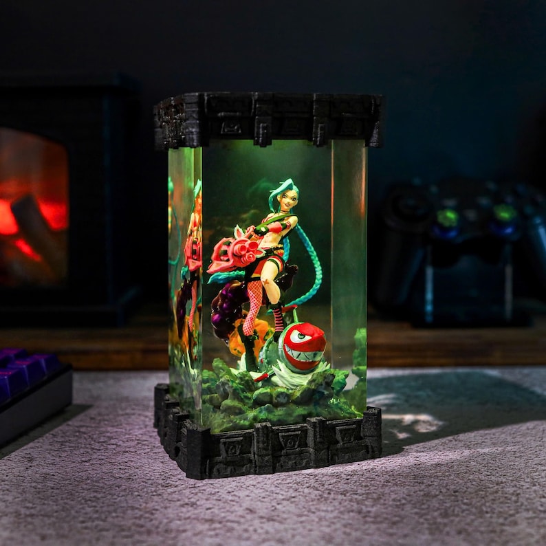 Jinx Arcane Diorama Resin Lamp