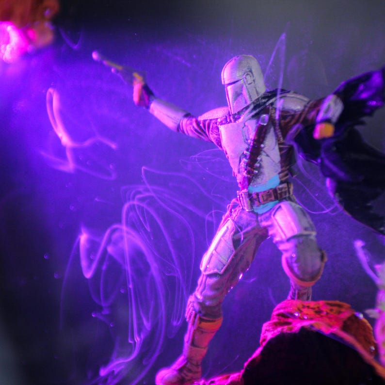 Darth Vader Epoxy Lamp