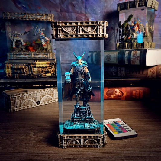 God of Thunder – Thor Diorama Resin Lamp