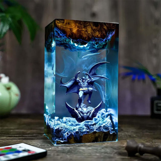Batman Epoxy Lamp