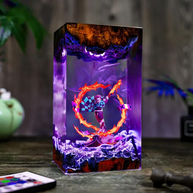 Demon Slayer Diorama Resin Lamp