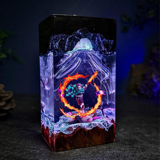 Demon Slayer Diorama Resin Lamp