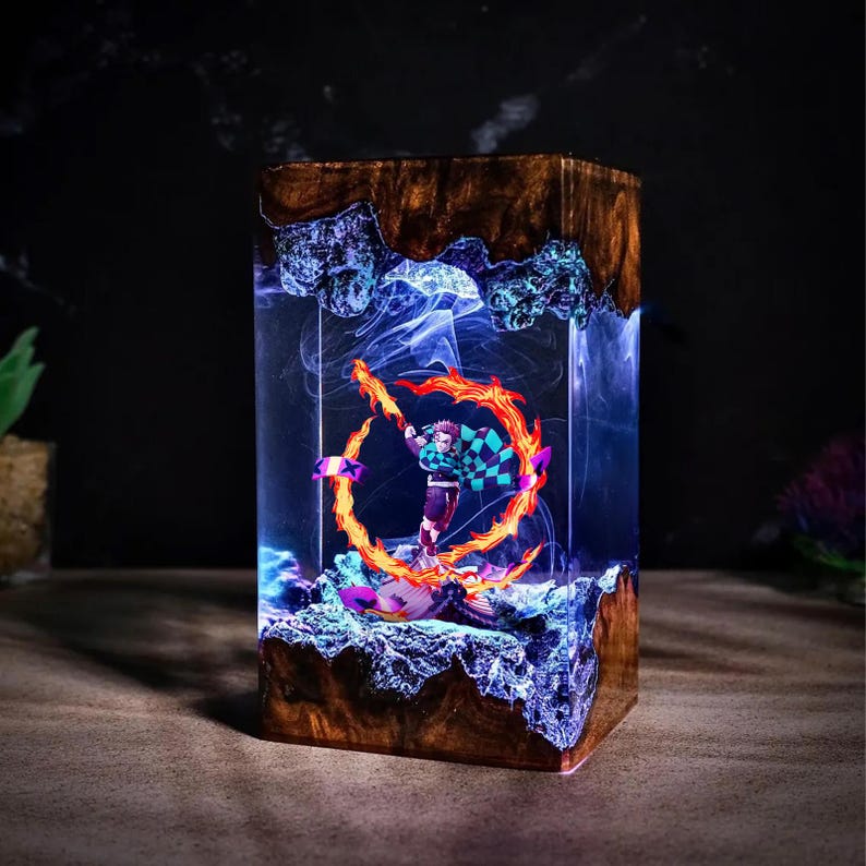 Demon Slayer Diorama Resin Lamp