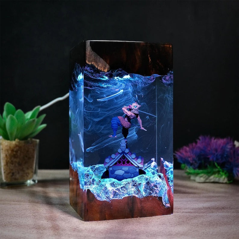 Inosuke Hashibura Epoxy Lamp
