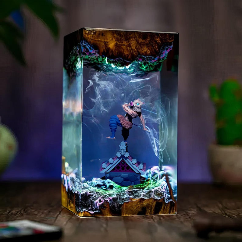 Inosuke Hashibura Epoxy Lamp