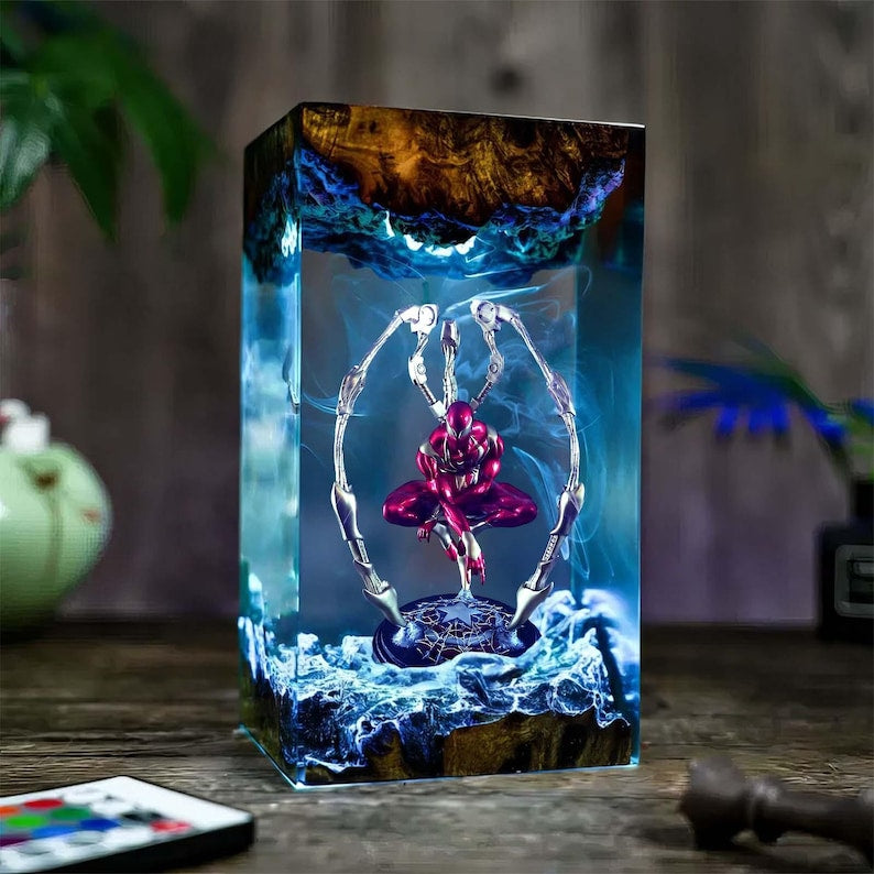 Spider-Man 2099 Epoxy Lamp