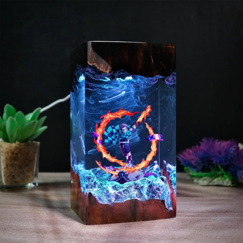 Demon Slayer Diorama Resin Lamp