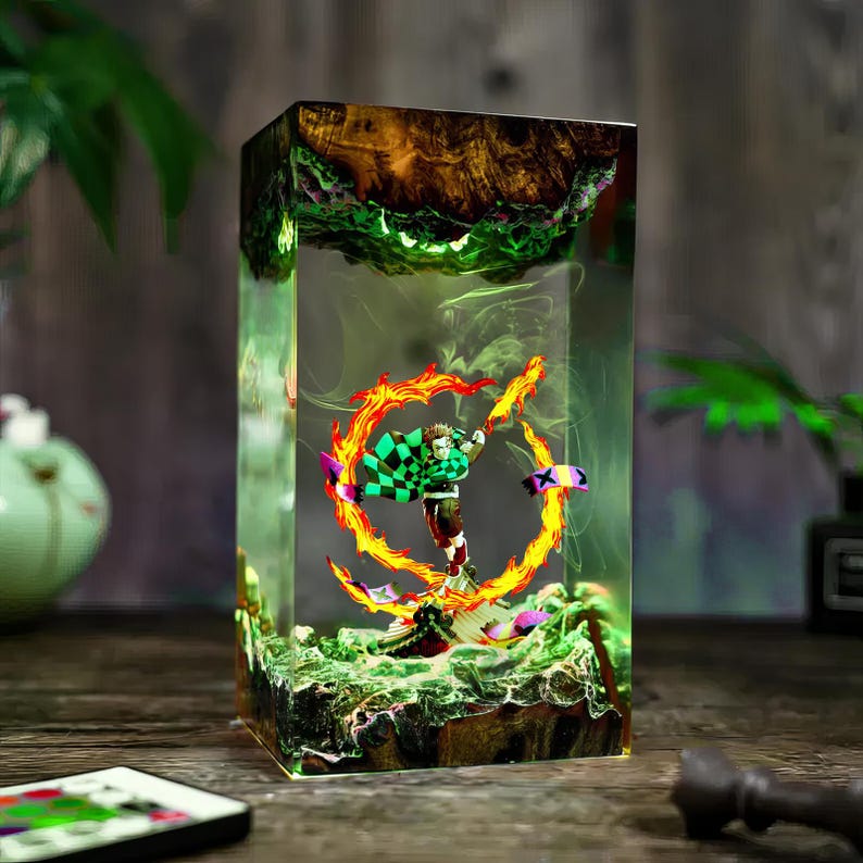 Demon Slayer Diorama Resin Lamp