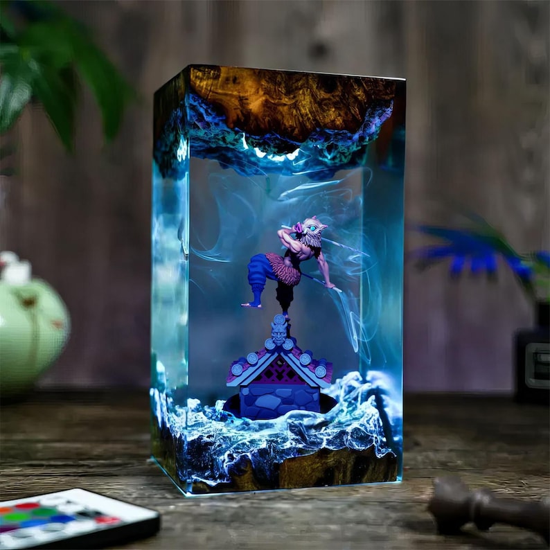 Inosuke Hashibura Epoxy Lamp