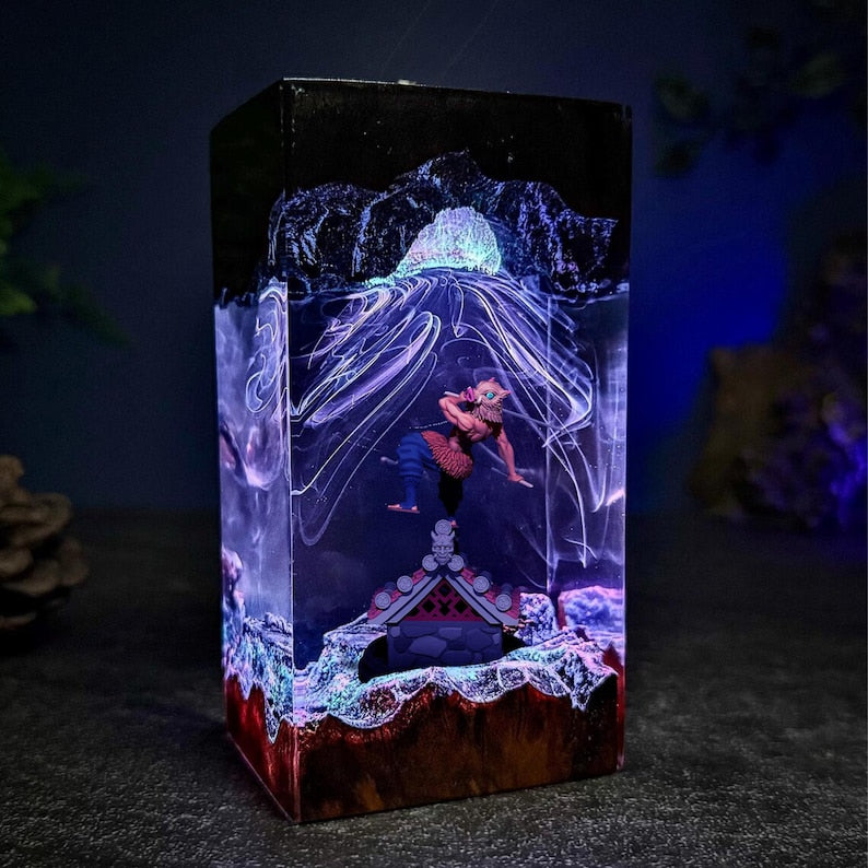 Inosuke Hashibura Epoxy Lamp